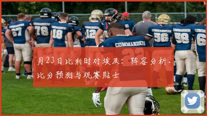 月23日比利时对埃及：阵容分析、比分预测与观赛贴士